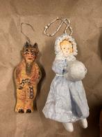 Antieke watten kerstboom ornament, Krampus, Ophalen of Verzenden