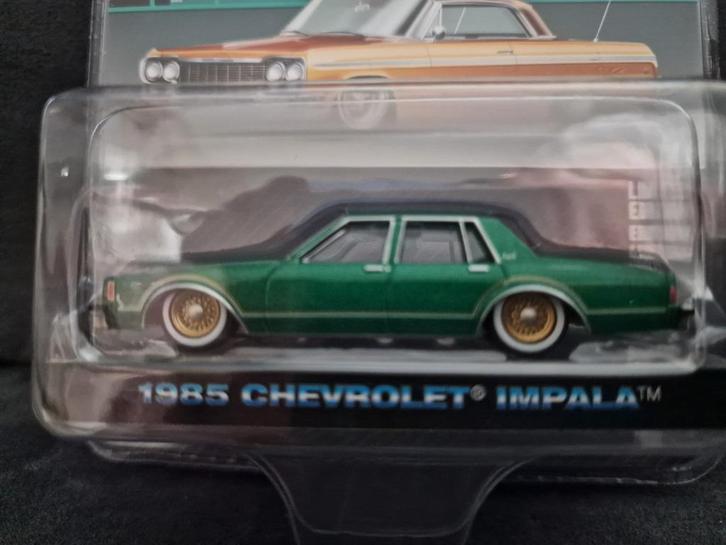 Chevrolet Impala "Lowrider" Greenlight 1:64, Hobby en Vrije tijd, Modelauto's | Overige schalen, Nieuw, Auto, Ophalen of Verzenden