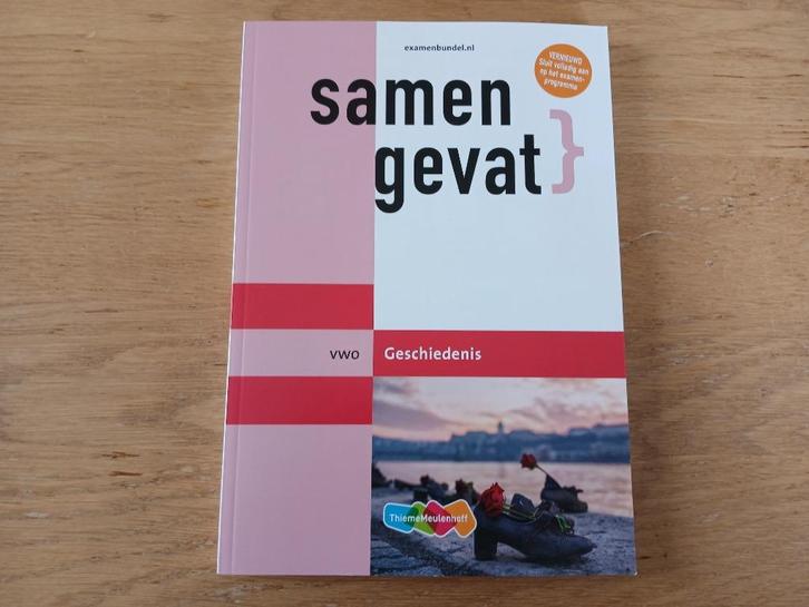 Examenbundel. Samengevat geschiedenis voor VWO, Boeken, Schoolboeken, Zo goed als nieuw, Geschiedenis, VWO, Ophalen of Verzenden