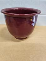 Bloempot rood aardewerk, Ophalen of Verzenden
