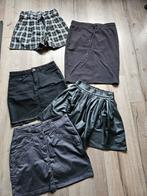 Pakket met 4 rokken en 1 broekje, Maat 38/40 (M), Zwart, Ophalen of Verzenden, Zo goed als nieuw