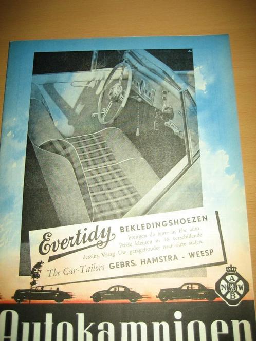 AK 53 19  Tulpen Rallye 1953  1e Lustrum Kiser de Luxe, Boeken, Auto's | Folders en Tijdschriften, Gelezen, Ophalen of Verzenden
