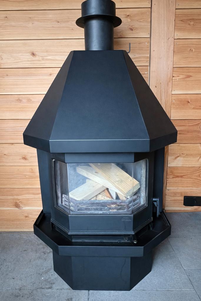 Prachtige Houtkachel open haard van Handol, Huis en Inrichting, Haarden, Gebruikt, Houthaard, Ophalen