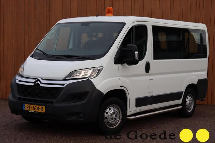 Citroen Jumper 30 2.0 BlueHDI Comfort 9persoons 13.866,-ex o, Auto's, Citroën, Bedrijf, Te koop, Jumper, ABS, Airbags, Centrale vergrendeling