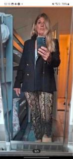 Set wolmix blazer met borduursel en slangenmotief broek als, Ophalen of Verzenden