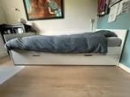 Bed met schuiflade voor logeerbed incl 1 matras, Ophalen, Gebruikt, 90 cm, Eenpersoons