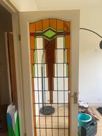 Glas in lood deur, Doe-het-zelf en Verbouw, Glas en Ramen, Glas in lood, 80 tot 120 cm, Gebruikt, 160 cm of meer