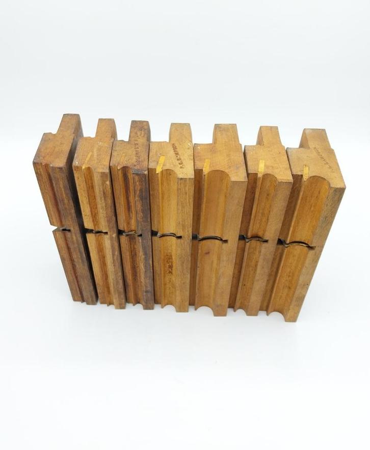 Set Kraalprofiel Schaven T.J.Gardner Bristol (54656-48), Antiek en Kunst, Antiek | Gereedschap en Instrumenten, Ophalen of Verzenden