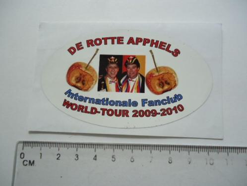 sticker oud Carnaval de rotte Apphels retro, Verzamelen, Stickers, Zo goed als nieuw, Bedrijf of Vereniging, Verzenden