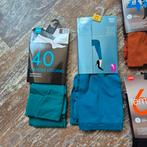 2 panty's blauw en blauw groenig mt 36/40, Maat 36/38 (S), Blauw, Ophalen of Verzenden, Zo goed als nieuw