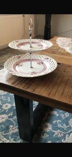 Etagere met bloemen, Huis en Inrichting, Ophalen of Verzenden, Zo goed als nieuw