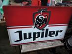 Jupiler lichtbak reclame, Ophalen of Verzenden, Gebruikt, Reclamebord, Plaat of Schild, Palm