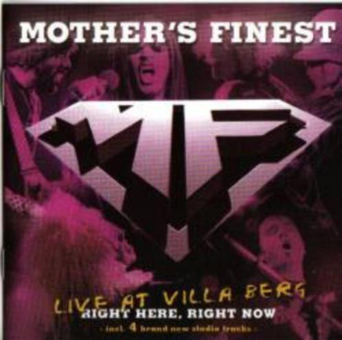 2CD: Mother's Finest – Right Here, Right Now (Live), Cd's en Dvd's, Cd's | Rock, Zo goed als nieuw, Poprock, Verzenden
