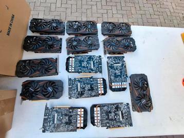 Gigabyte GeForce Grafische Kaarten - Mining/Gaming beschikbaar voor biedingen