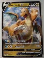 Dragonite V Pokémon kaart, Ophalen of Verzenden, Zo goed als nieuw, Losse kaart, Foil