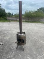 Houtkachel met zwembad/hottub verwarming, Ophalen, Gebruikt