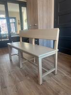 Stevig houten bankje – licht – goede staat, Ophalen of Verzenden