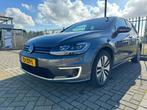 Volkswagen eGolf 36Kw Dealer ACC Warmtepomp 136Pk 2018 Grijs, Auto's, Volkswagen, Zwart, USB, Origineel Nederlands, Elektrisch