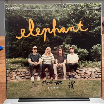 Elephant - Big Thing (signed and orange spattered vinyl) beschikbaar voor biedingen