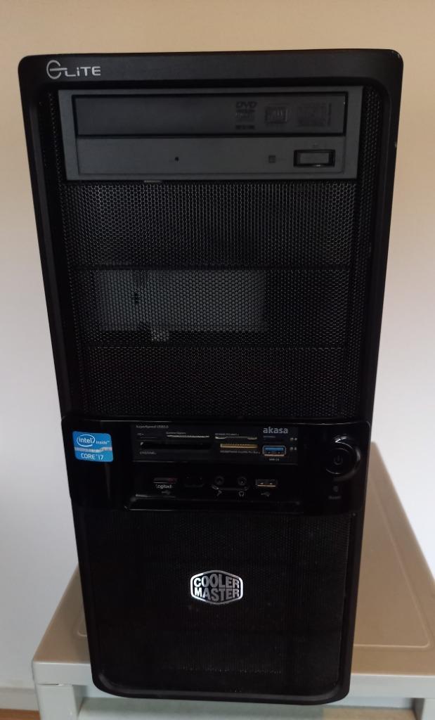 IN PRIJS VERLAAGD= I7 DESKTOP COMPUTER+OFFICE2016, Computers en Software, Desktop Pc's, Zo goed als nieuw, 3 tot 4 Ghz, SSD, Ophalen