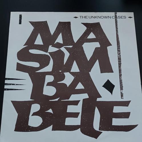 12 inch Maxisingle The Unknown Cases - Masimba Bele (1984), Cd's en Dvd's, Vinyl | Pop, 1980 tot 2000, 12 inch, Ophalen of Verzenden