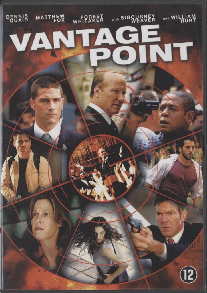 38) Vantage Point: met Dennis Quaid en Forest Whitaker, Cd's en Dvd's, Dvd's | Actie, Gebruikt, Actiethriller, Vanaf 12 jaar, Ophalen of Verzenden