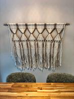 Handgemaakt Wandkleed - Bruin, Creme & Wit, Ophalen