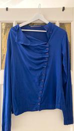 Cora Kemperman L, Ophalen of Verzenden, Zo goed als nieuw, Blauw, Korte mouw