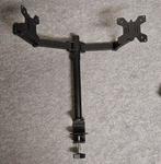 Monitor arm standaard voor op bureau dubbele monitoren, Computers en Software, Monitoren, Ophalen of Verzenden, Zo goed als nieuw