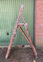 Brocante oude houten trap - schilderstrap, Gebruikt, Decoratie - Brocante, Ophalen