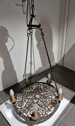 Antieke smeedijzer hanglamp, Ophalen, 2j, 2j.brabant@gmail.com