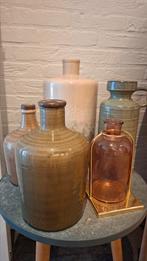 Decoratievazen/ Kannen / Potten 5 stuks, Ophalen, Overige kleuren, Minder dan 50 cm, Glas