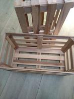 Ikea houten kratten - opbergers, Huis en Inrichting, Woonaccessoires | Kisten, Minder dan 50 cm, 50 tot 100 cm, Ophalen of Verzenden