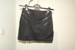 Versace jeans couture vintage rok zilveren studs werk it 40