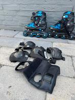 Roces skates/ skeelers 2x maat 34-37 met bescherming, Sport en Fitness, Skeelers, Ophalen, Gebruikt, Inline skates 4 wielen, Roces