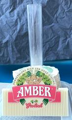 Grolsch Amber bier. Papieren onderzetters, Verzamelen, Biermerken, Ophalen of Verzenden, Zo goed als nieuw, Reclamebord, Plaat of Schild