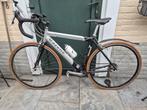 heren racefiets gazelle zilver, Ophalen, Gebruikt, 26 inch, 10 tot 15 versnellingen
