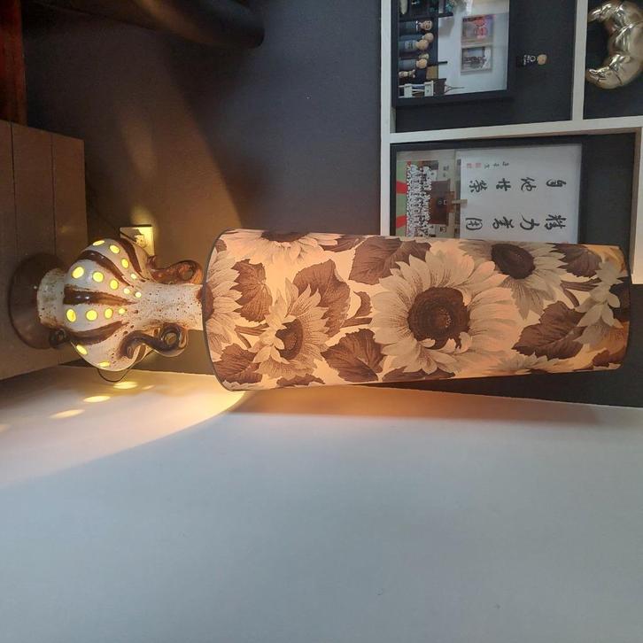 West Germany grote vloerlamp, Huis en Inrichting, Lampen | Vloerlampen, Gebruikt, 100 tot 150 cm, Overige materialen, Ophalen