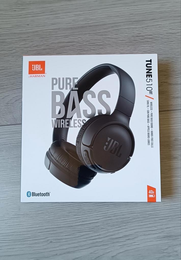 Kastopruiming: Nieuwe JBL Tune 510BT Draadloze Koptelefoon, Audio, Tv en Foto, Koptelefoons, Nieuw, Over oor (circumaural), Overige merken