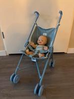 Minikane jongenspop incl buggy, Kinderen en Baby's, Speelgoed | Poppen, Ophalen of Verzenden, Zo goed als nieuw