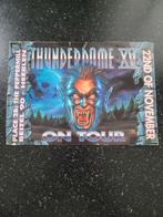 Thunderdome 15 on tour flyer ( hardcore gabber ), Verzamelen, Ophalen of Verzenden, Gebruikt