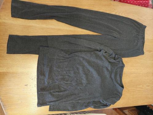 Thermo shirt en legging, thermo unisex S, Kleding | Dames, Sportkleding, Nieuw, Overige typen, Maat 36 (S), Grijs, Ophalen of Verzenden