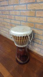 Djembe uit Ghana - nauwelijks gebruikt, Muziek en Instrumenten, Percussie, Ophalen of Verzenden, Zo goed als nieuw, Trommel