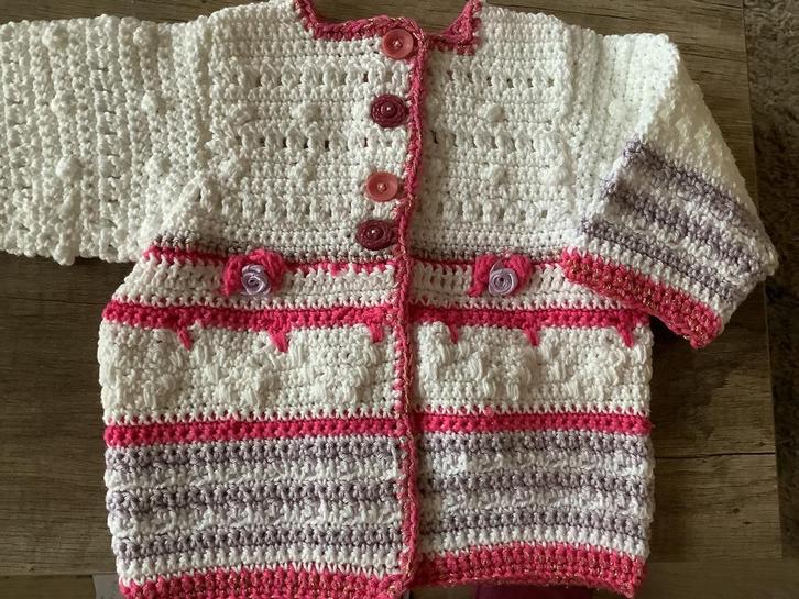 Baby kerst glitter wit katoen truitje lief 68, Kinderen en Baby's, Babykleding | Maat 68, Nieuw, Meisje, Truitje of Vestje, Ophalen of Verzenden