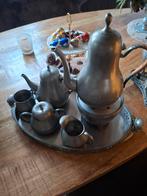 Compleet tinnen zetje, Antiek en Kunst, Antiek | Tin, Ophalen of Verzenden