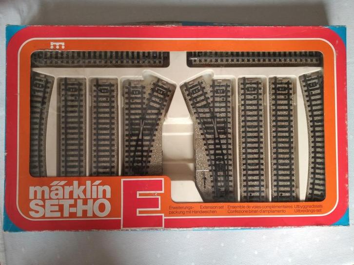 Märklin rail uitbreidingset 5190 in ovp (4), Hobby en Vrije tijd, Modeltreinen | H0, Gebruikt, Rails, Wisselstroom, Märklin, Analoog