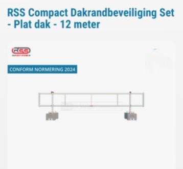 12 meter dakrand beveiliging voor platdak  beschikbaar voor biedingen