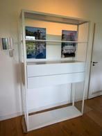 Ikea Fjalkinge witte stellingkast met lades, Ophalen, Kunststof, Gebruikt, 50 tot 100 cm