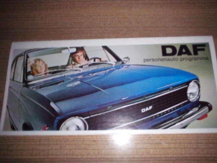 DAF 33 44 66 Bestel/Marathon 66 Coupé brochure/folder 1972, Boeken, Auto's | Folders en Tijdschriften, Zo goed als nieuw, Overige merken
