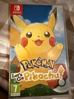 Pikachu let’s go / nintendo switch, Avontuur en Actie, 1 speler, Ophalen of Verzenden, Zo goed als nieuw